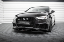 Audi RS3 Sedan 8V Facelift 2017-2020 Street Pro Frontläpp / Frontsplitter Maxton Design